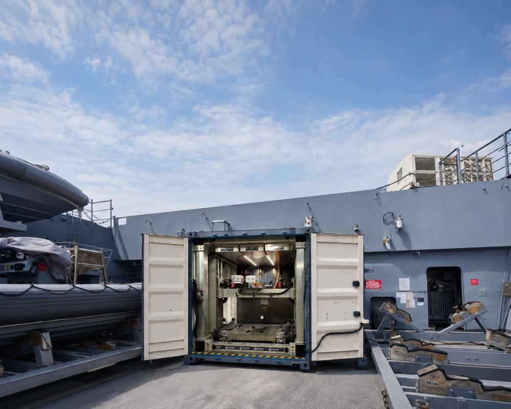 SAMM Tech Rendering - Naval Vessel Install