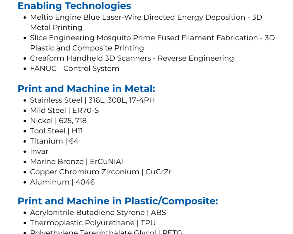 SAMM Tech with Engine Blue